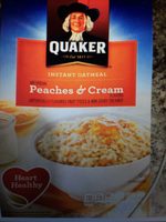 Peaches & Cream Instant Oatmeal