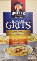Instant grits cheese lovers variety