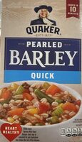 Quaker Quick Pearled Barley 11 Ounce Paper Box