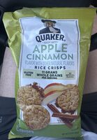 Apple Cinnamon Rice Crisps