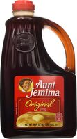 Original syrup ounce mega value size bottle