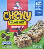 Chewy Granola Bars, Chocolate Chip