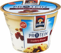 Instant Oatmeal Protein Cranberry Almond