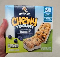 Chewy Yogurt Blueberry Bars