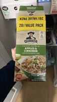 Instant Oatmeal Apples & Cinnamon