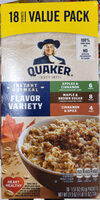 Instant Oatmeal Flavor Variety