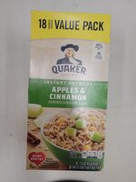 Quaker Apples & Cinnamon value pack Instant oatmeal