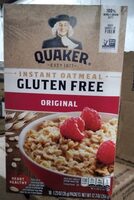 Gluten Free Instant Original Oatmeal