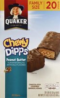 Chewy dipps peanut butter nutritional snack br granola rp