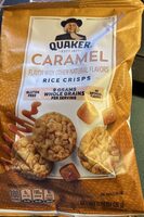 Caramel rice crisps