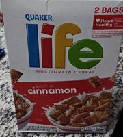 Life cinnamon multigrain cereal