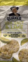 Sea Salt & Lime Rice Crisps