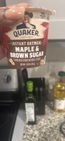 Instant Oatmeal Maple & Brown Sugar