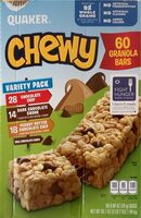Quaker chewy granola bars flavor assortment count