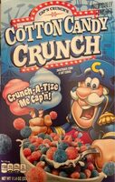 Cap& n crunch cotton candy breakfast cereal