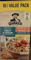 Instant Oatmeal - Fruit & Cream