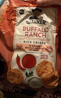 Buffalo ranch rice crisps
