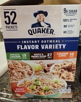 Instant Oatmeal Flavor Variety