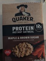 Protein Instant Oatmeal Maple & Brown Sugar