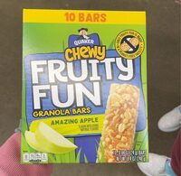 Fruity fun granola bars
