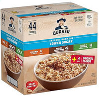 Lower Sugar Instant Oatmeal
