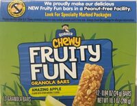Chewy Fruity Fun Granola Bars
