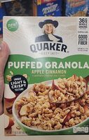 Puffed granola Apple cinnamon