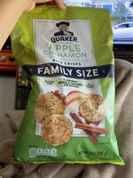 Apple Cinnamon rice crisps
