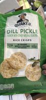 Dill Pickle Rice Crisps