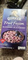 Immunity Instant Oatmeal Blueberry Blackberry