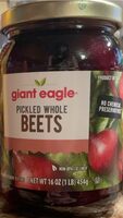 Pickled whole beets