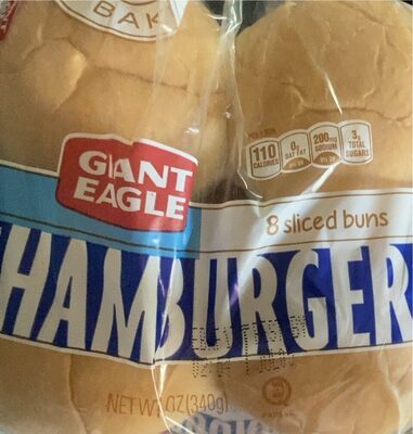 Hamburger buns by Giant Eagle