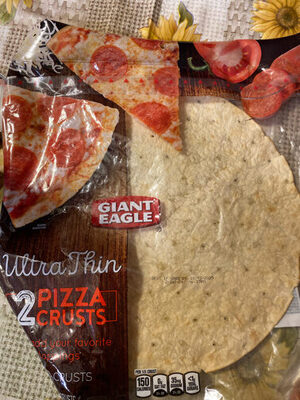 Uktra thin pizza crust by Giant Eagle