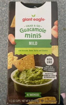 Guacamole minis Mild by Giant Eagle