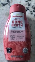 Beef bone broth concentrate