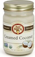 Creamed coconut