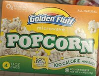 Golden Fluff 100 Cal Microwave Popcorn