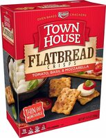 Crisps Flatbread Oven Baked Crackers, Tomato