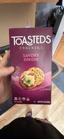 Toasteds Crackers Savory Onion