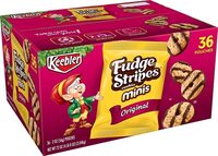 Keeblerfudge stripes cookies minis original