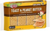 Toast & Peanut Butter Sandwich Crackers