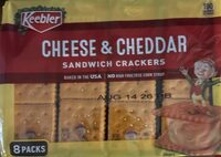 Keebler, sandwich crackers, cheddar cheese