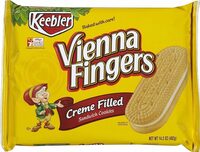 Vienna fingers creme filled sandwich cookies