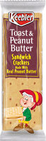 Toast & Peanut Butter Sandwich Crackers
