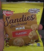 Sandies Cookies Shortbread Bites 1Oz