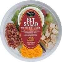 BLT Salad with Chicken & Bacon