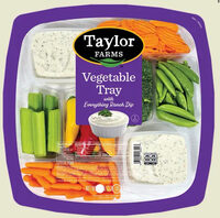 Vegetable Tray with Everything Ranch Dip