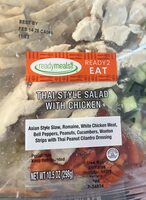 Thai style salad with chicken