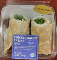 Chicken Bacon Caeser Wrap