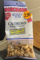 Roasted & Salted Cashews